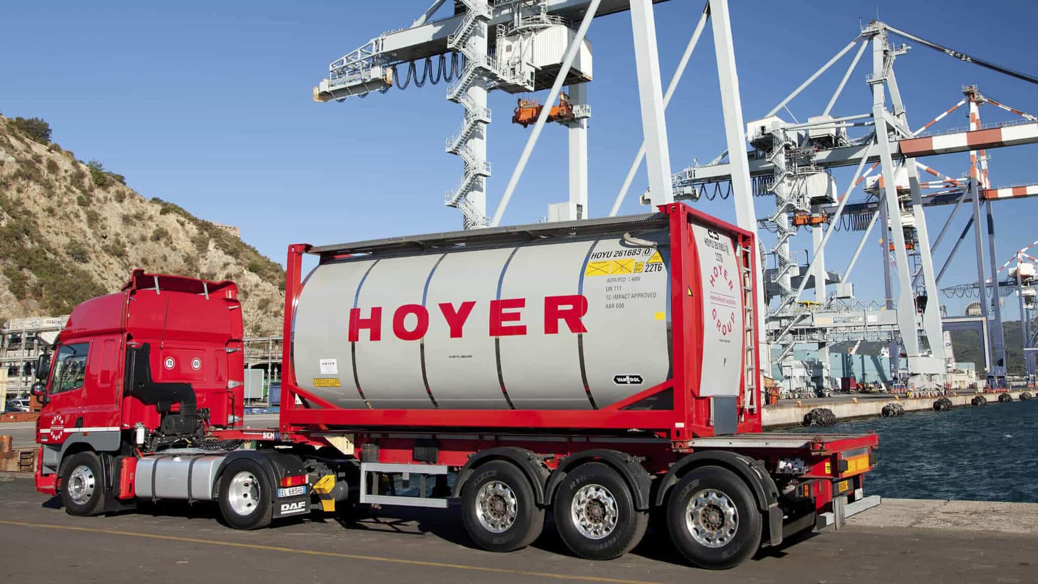 HOYER Group nutzt SAVVY® für die Tankcontainerlogistik temperaturgeführter Produkte