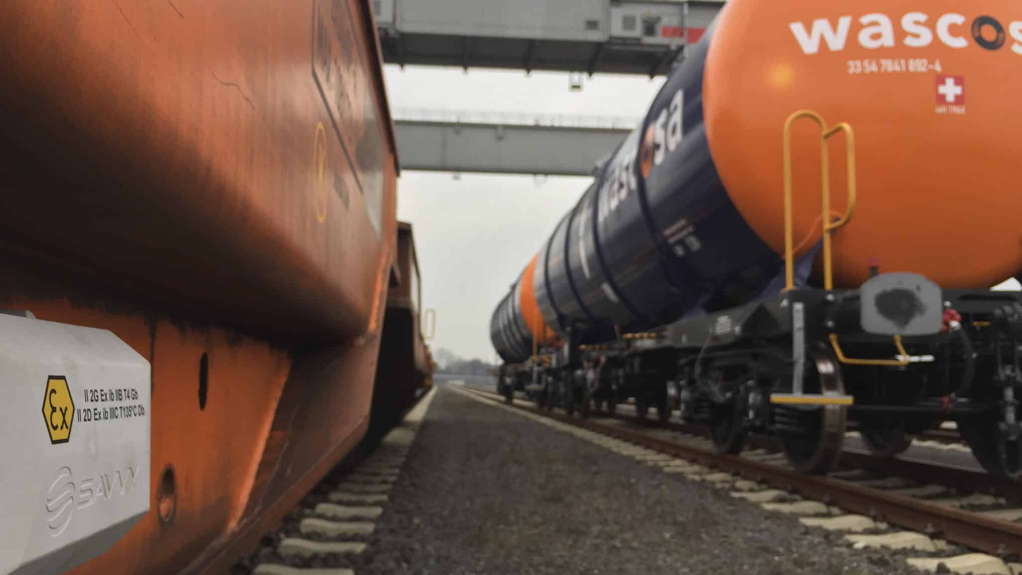 ATEX für Gefahrgutransporte – die Hälfte der WASCOSA Intermodal-Flotte ist mit SAVVY® ausgerüstet